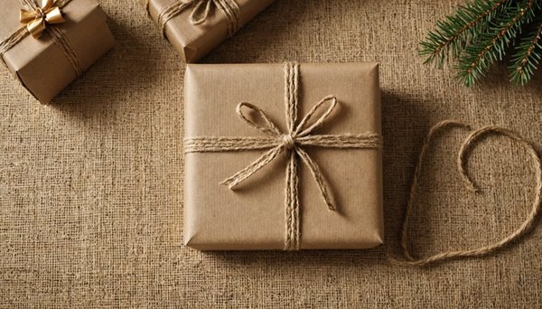 Emballage cadeau en jute : le choix écoresponsable parfait !
